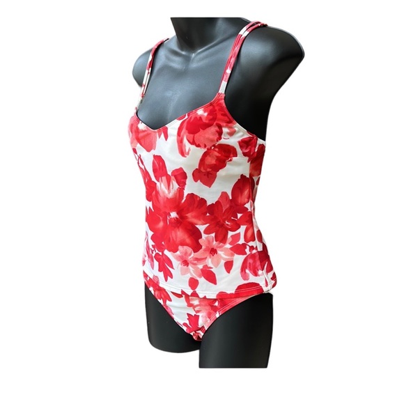 LA BLANCA 2pc swim suit, size 8 with matching pants, size S, VGC - Picture 2 of 16